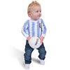 Bild von COPA - Argentinien Retro Baby Trikot - Weiss/ Blau