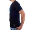 Bild von Pouchain - Adler V-Ausschnitt T-shirt - Schwarz