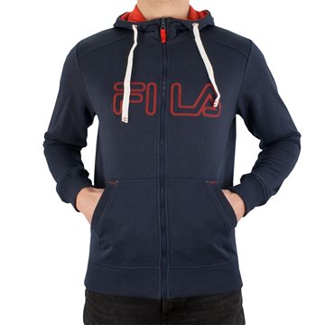 Zeige Details für FILA Vintage - Waine Kapuzenpullovere Sweatjacke - Blau Bild von FILA Vintage - Waine Kapuzenpullovere Sweatjacke - Blau