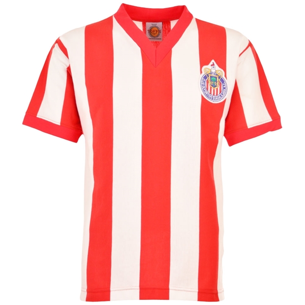 Bild von Chivas Guadalajara Retro Fußball Trikot 1960's