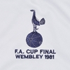 Bild von Tottenham Hotspur Retro Fußball Trikot FA Cup Finale 1981