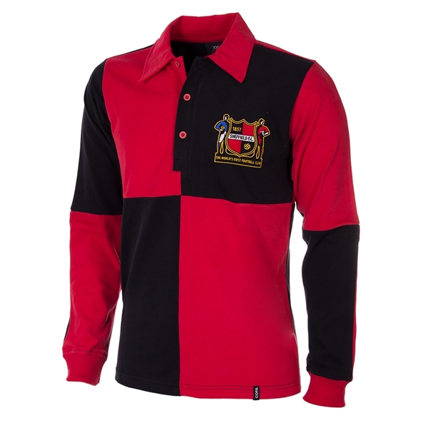 Bild von COPA Football - Sheffield FC Retro Fussball Trikot 50er Jahre