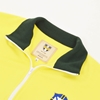 Bild von Brazilien Retro Trainingsjacke Gelb