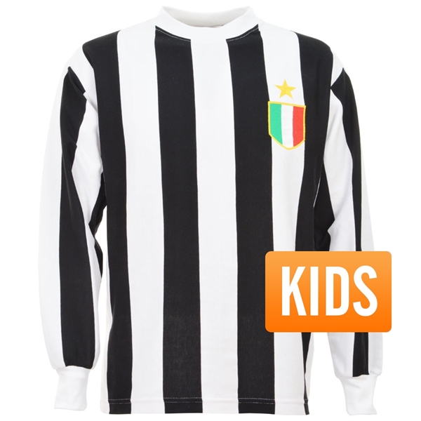 Bild von Juventus Retro Fußball Trikot 1960's - Kids