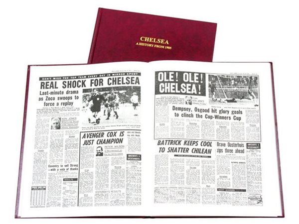 Bild von TOFFS - Chelsea Football Newspaper Book