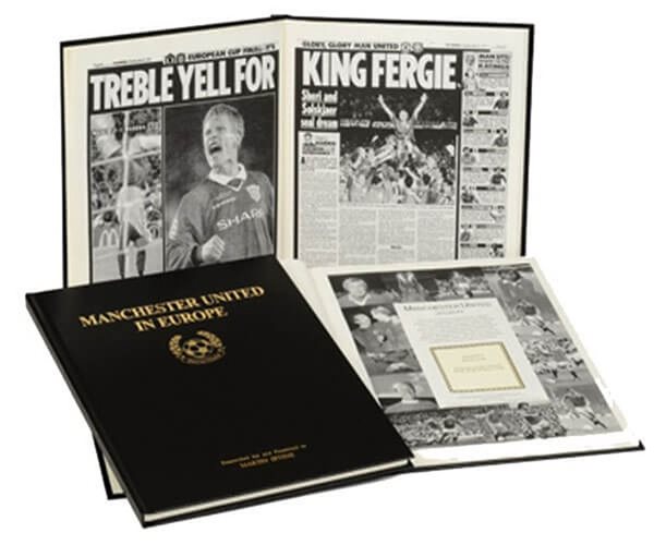 Bild von TOFFS - Manchester in Europe Football Newspaper Book