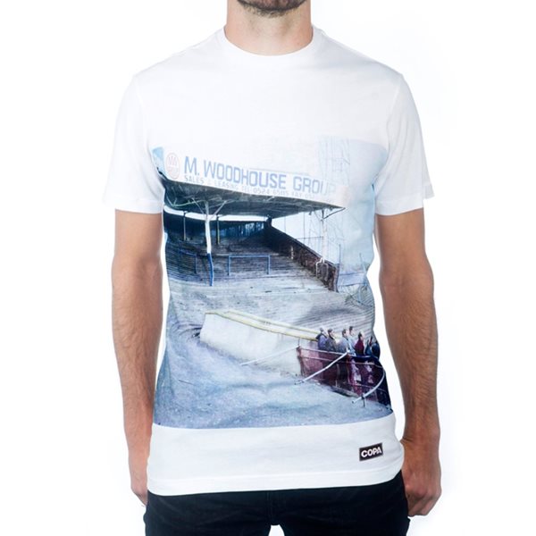 Bild von COPA Football - Preston North End Teraces T-shirt - Weiss