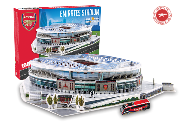 Bild von Arsenal Emirates Stadion - 3D Puzzle