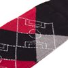 Bild von COPA Football - Argyle Pitch Socken - Schwarz/ Rot