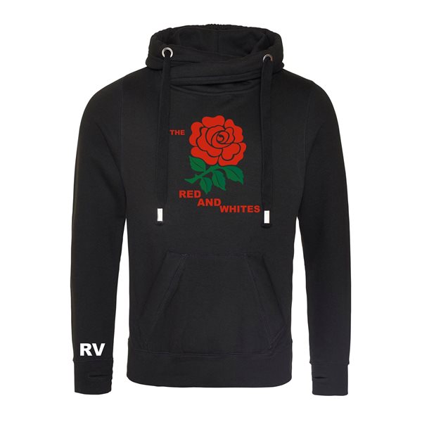 Bild von Rugby Vintage - England Rugby Kapuzenpullover - Schwarz