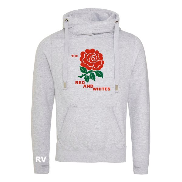 Bild von Rugby Vintage - England Rugby Kapuzenpullover - Grau