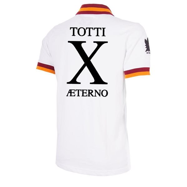 Bild von COPA Football - AS Roma Retro Auswärtstrikot 1980-1981 + Totti X Aeterno