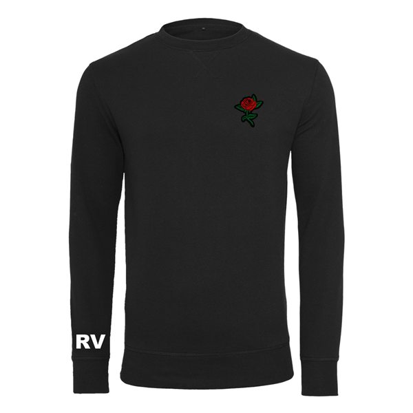 Bild von Rugby Vintage - England's Rose Light Sweatshirt - Schwarz