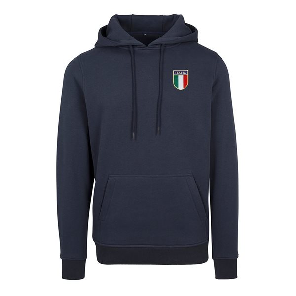 Bild von Rugby Vintage - Italien Kapuzenpulli - Navy Blau