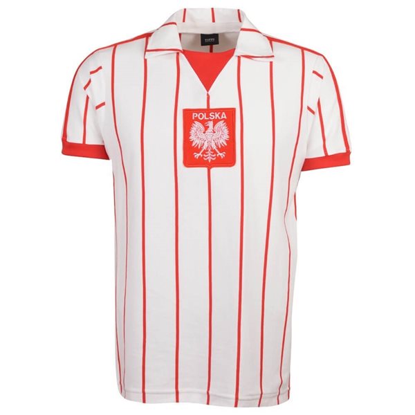 Bild von Polen Retro Fußball Trikot 1982-84