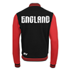 Bild von Rugby Vintage - England Sweat College Jacket - Schwarz/ Rot