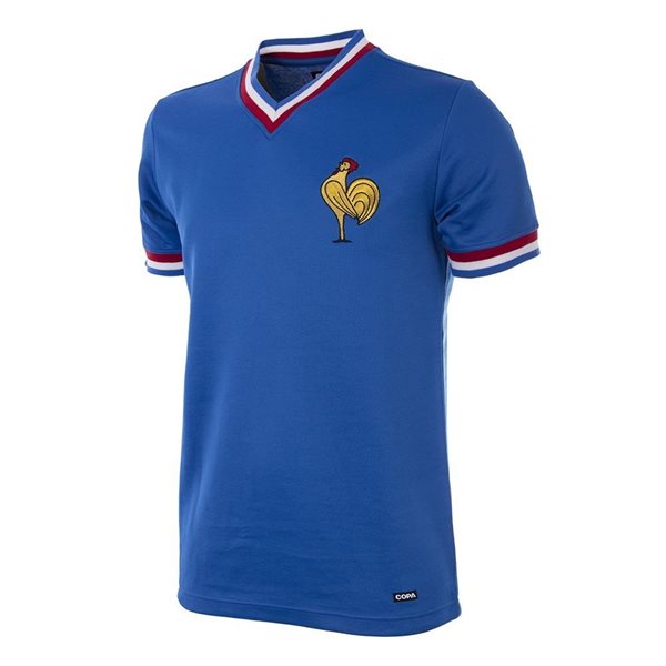 Bild von COPA - Frankreich Retro Fussball Trikot 1971