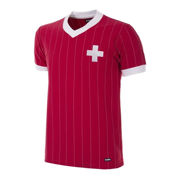 Bild von COPA - Schweiz Retro Fussball Trikot 1982