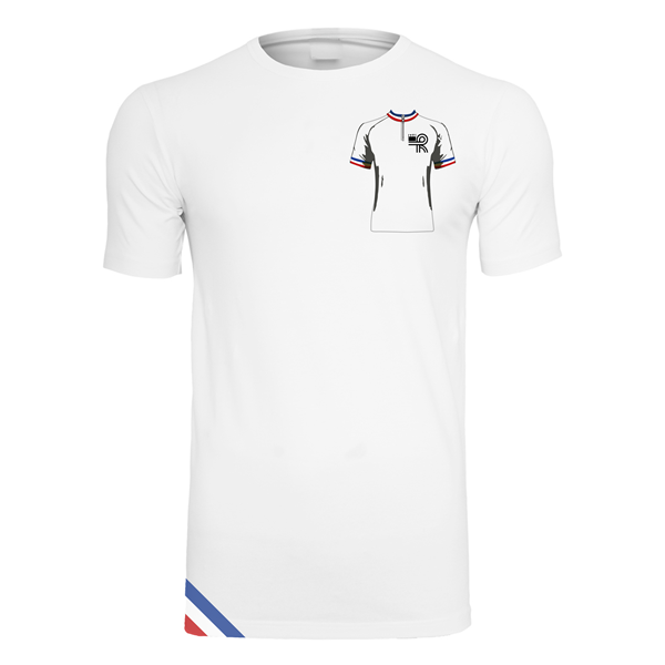 Bild von Heurtefeu - Bernaudeau 1979 Stretch Cycling T-Shirt - Weiss