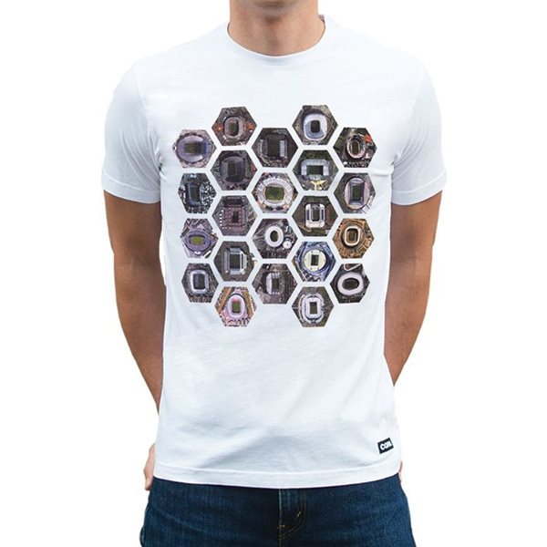 Bild von COPA Football - Hexagon Stadium T-shirt - Weiss