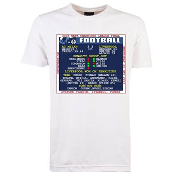 Zeige Details für TOFFS - Champions League Final 2005 (Liverpool) Retrotext T-Shirt - Weiss Bild von TOFFS - Champions League Final 2005 (Liverpool) Retrotext T-Shirt - Weiss
