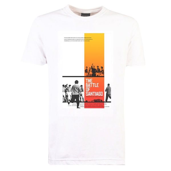 Bild von TOFFS Pennarello - Schlacht von Santiago WM 1962 T-Shirt - Weiss
