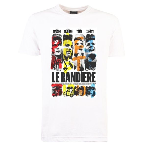 Bild von TOFFS Pennarello - Le Bandiere T-Shirt - Weiss