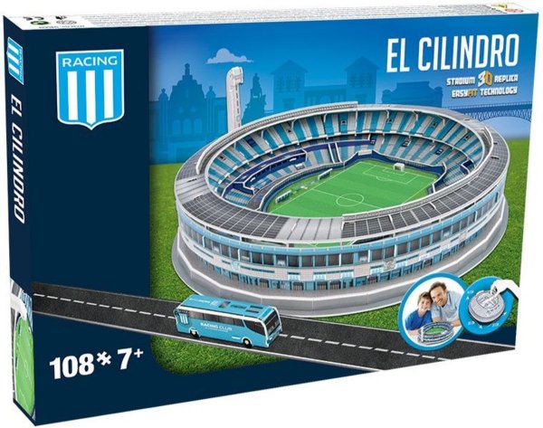Bild von Racing Club El Cilindro Stadion - 3D Puzzle