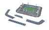 Bild von Nanostad - Tottenham Hotspur White Hart Lane Stadion - 3D Puzzle