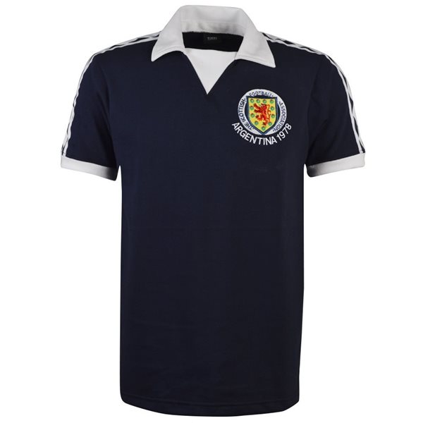 Bild von Schottland Retro Fußball Trikot WM 1978