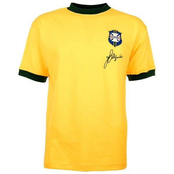 Bild von Brasilien Jairzinho Retro Fußball Trikot WM 1970 + Nummer 7