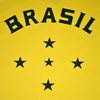 Bild von Brasilien Retro Fußball Trikot Jahre 1960