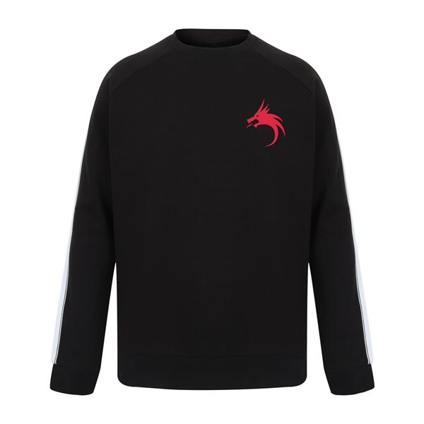 Bild von Rugby Vintage - Wales Red Dragons Sweater - Schwarz