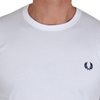 Fred Perry - Ringer T-Shirt - Wit