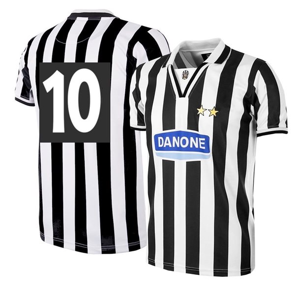 Bild von Juventus FC Retro Fussball Trikot 1994-1995 + Nummer 10