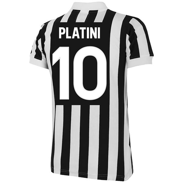 Juventus FC RetroShirt 1984-85 + Platini 10