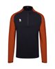 Robey - Performance Half-Zip Training Suit - Black/ Orange - Kids