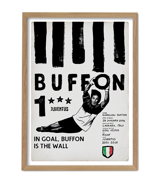 FC Kluif - Buffon Poster (70 x 50 cm)
