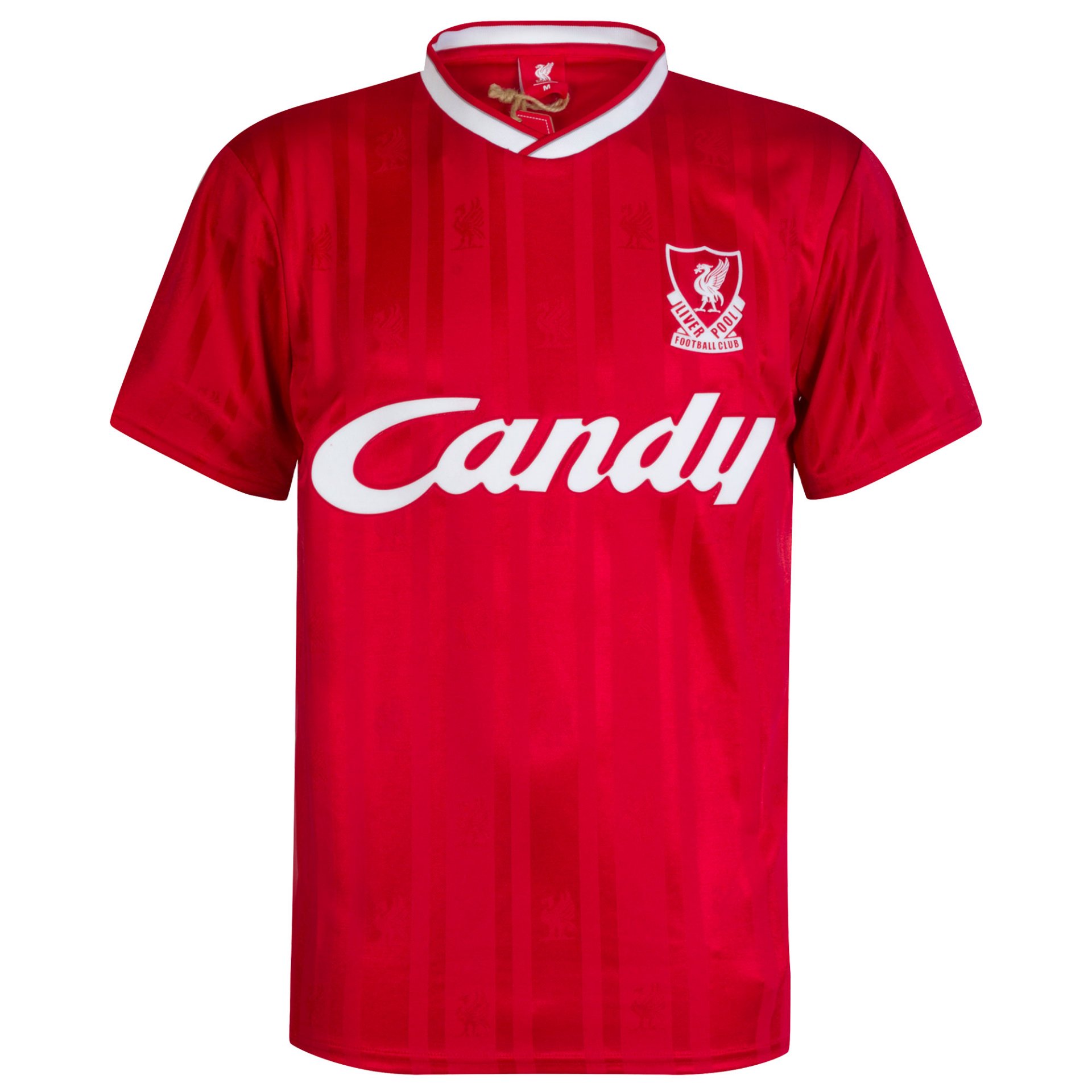 Liverpool Candy Fussball Trikot 19881989 + Nummer 7 Spezialist in