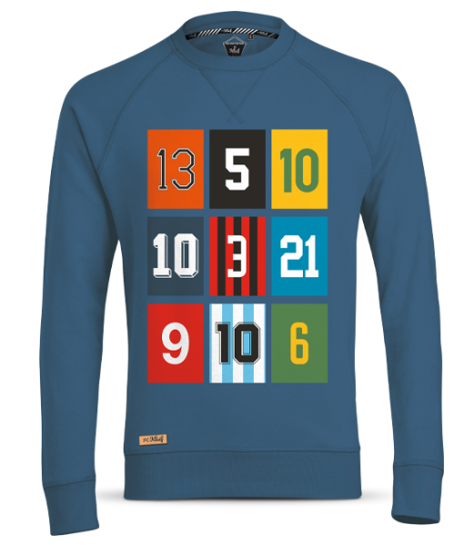 FC Kluif - Het Rugnummer Sweater - Blauw