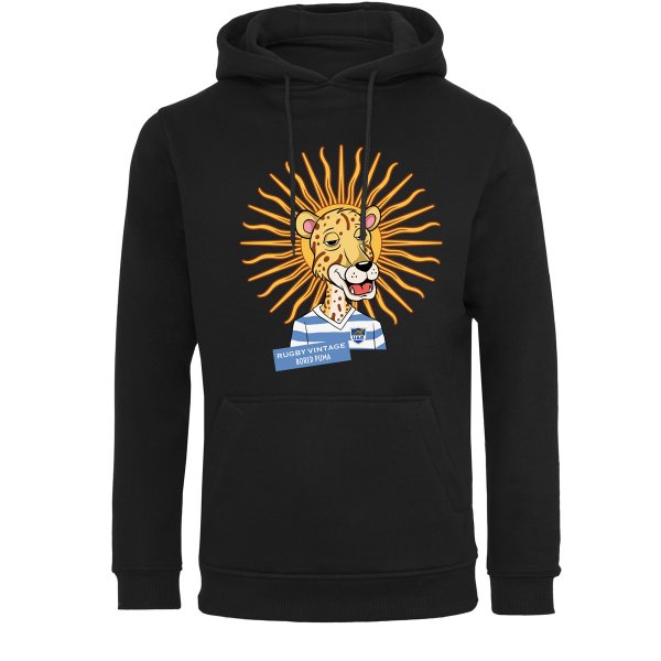 Rugby Vintage - Argentinië 'Bored' Puma Hoodie - Zwart