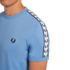 Fred Perry - Taped Ringer T-Shirt - Sky