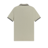 Fred Perry - Twin Tipped Polo Shirt - Light Oyster/ Navy/ Black