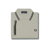 Fred Perry - Twin Tipped Polo Shirt - Light Oyster/ Navy/ Black