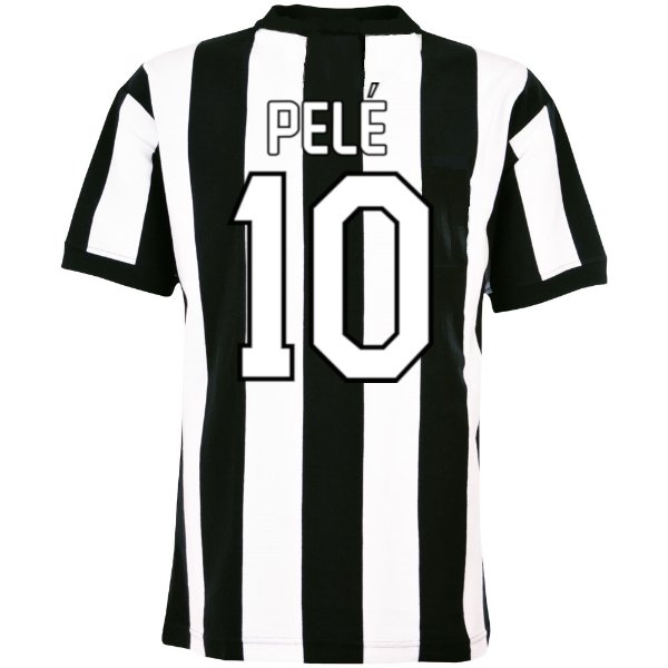 Santos Retro Football Shirt 1970's + Pelé 10