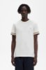 Fred Perry Twin Tipped T-Shirt - Ecru/Gold