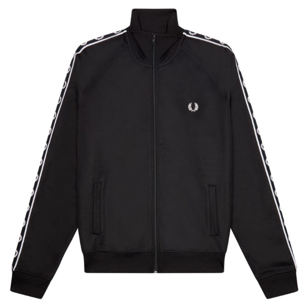 Fred Perry Taped Training Jacket - Black