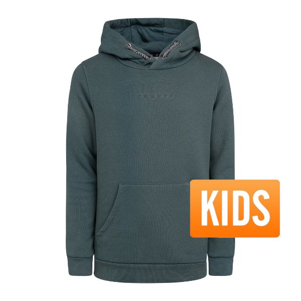 Cruyff Sports - Joaquim Hoodie - Trekking Green - Kids