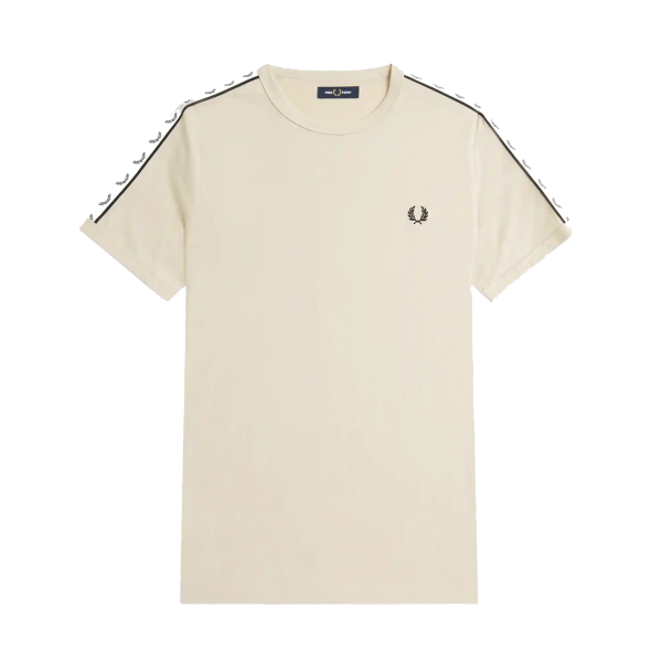Fred Perry - Taped Ringer T-Shirt - Oatmeal