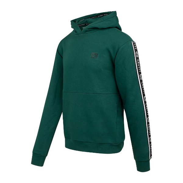 Cruyff Sports - Xicota Taped Hoodie - Donkergroen